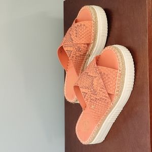 Franco Sarto Sz 6 Coral Sandals